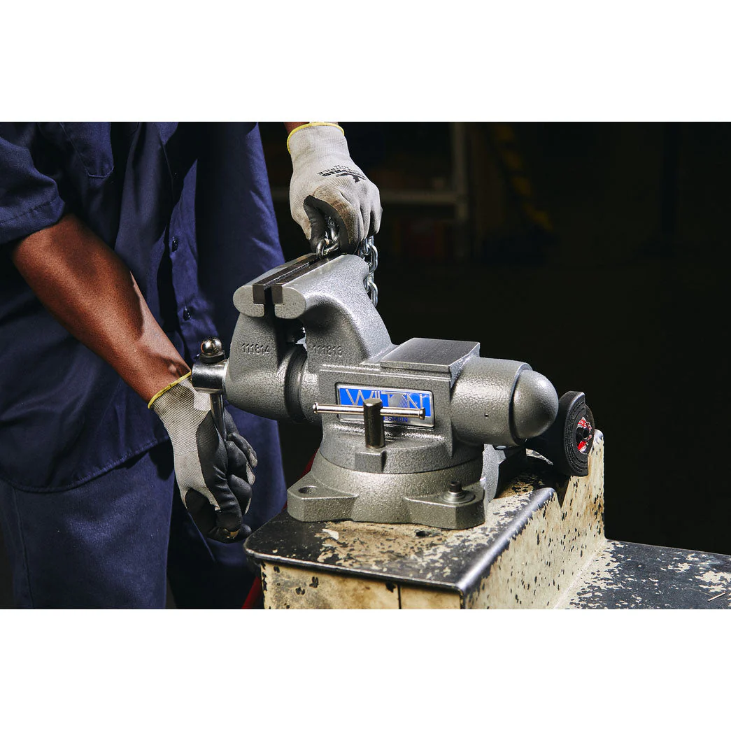 Wilton Tools 28806 5 1/2" Wide Jaw 5" Max Opening Tradesman Work Bench Vise Tool - Image 12