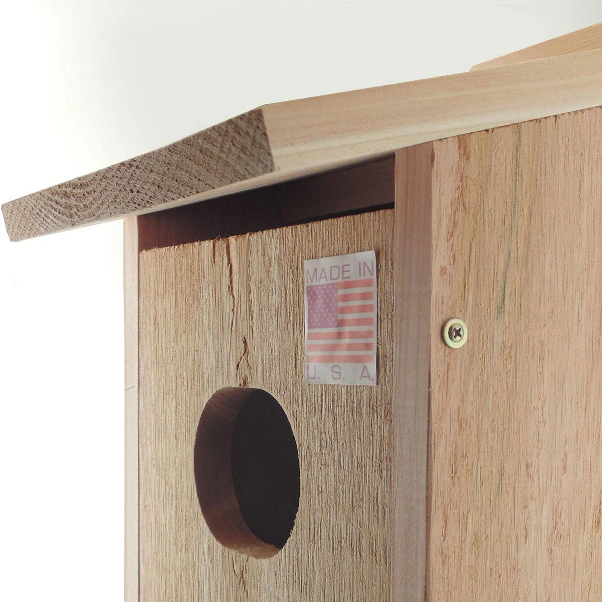 Woodlink WD1 Wood Duck Nesting House Box with 4 x 3 Inch Oval Entrance Hole - Image 3