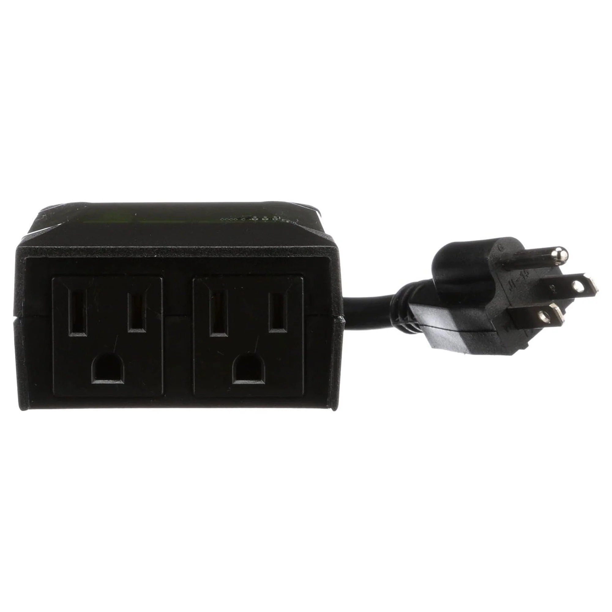 Woods 0.5 Horsepower Heavy Duty Outdoor 7 Day Digital 2 Outlet Timer, Black - Image 7