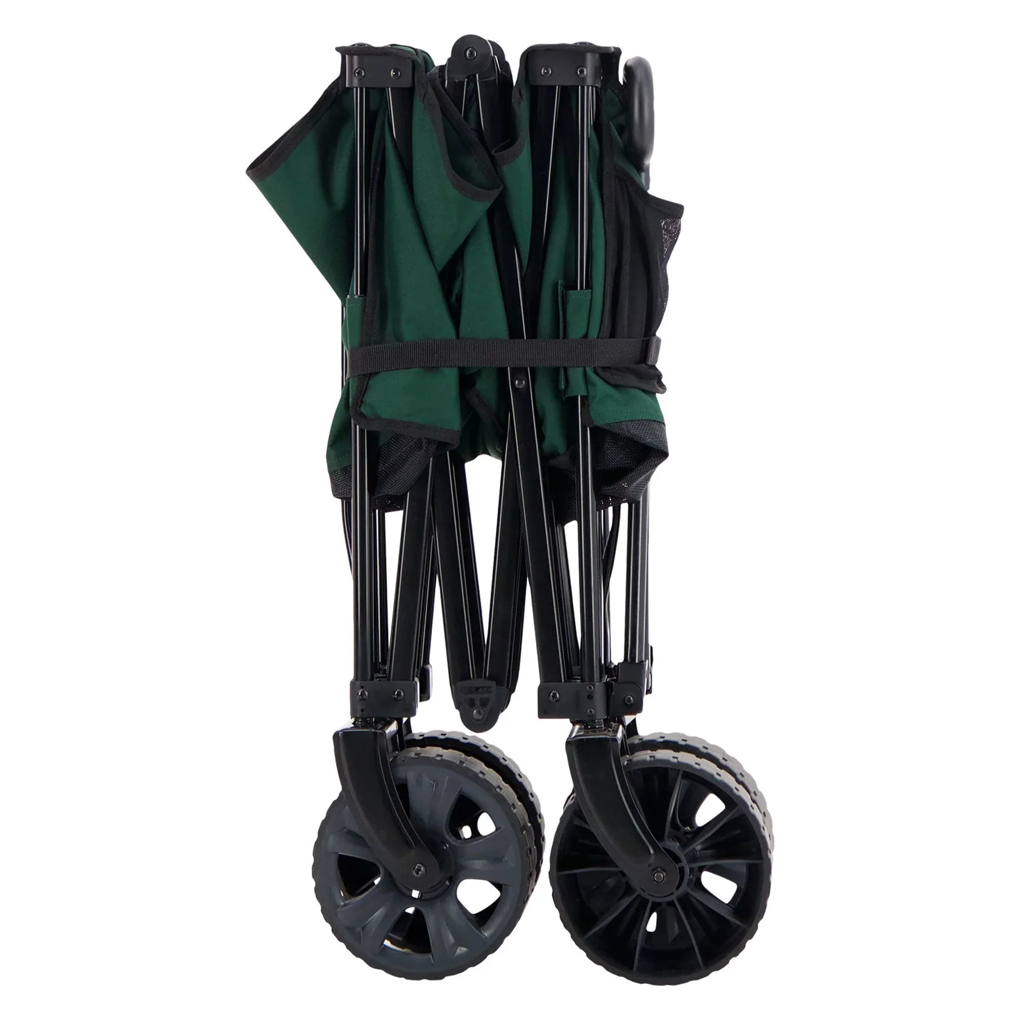Woods Outdoor Collapsible Garden Utility Wagon Cart, Supports Up to 225lbs,Green - Image 7