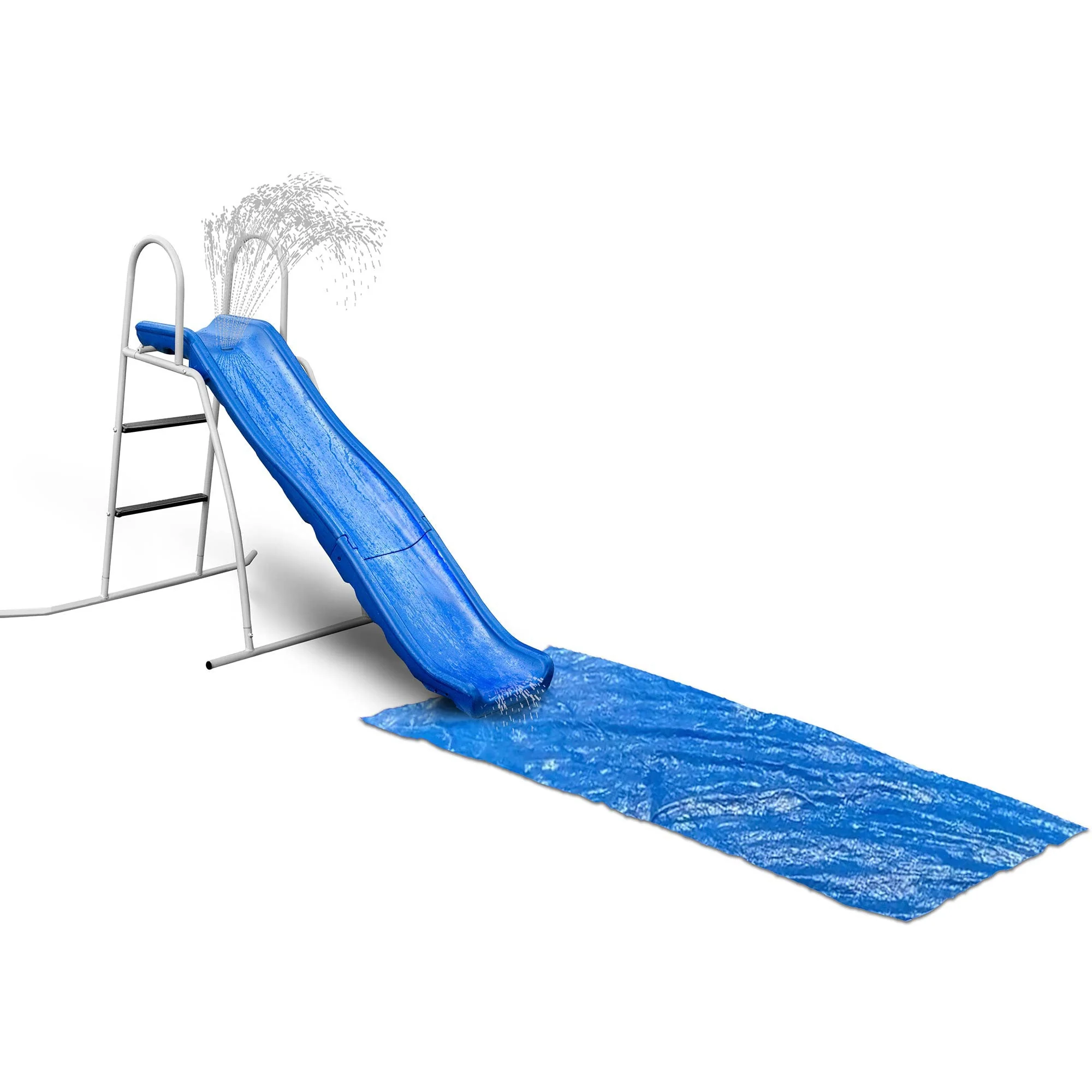 XDP Recreation 6 Foot Water Wave Slide with Built In Adjustable Water Sprinkler - Image 6