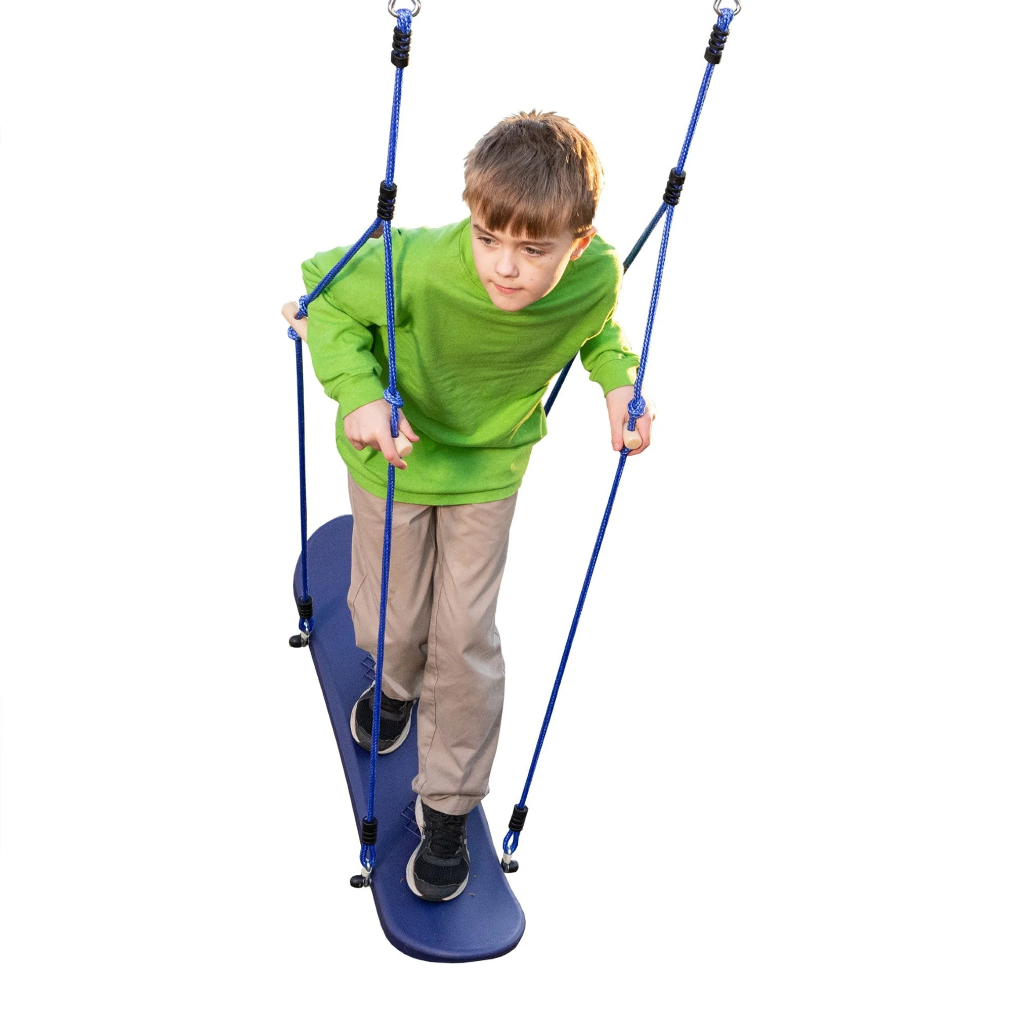XDP Recreation Surf N Swing 5 Station Outdoor Swing and Play Set with Slide - Image 11