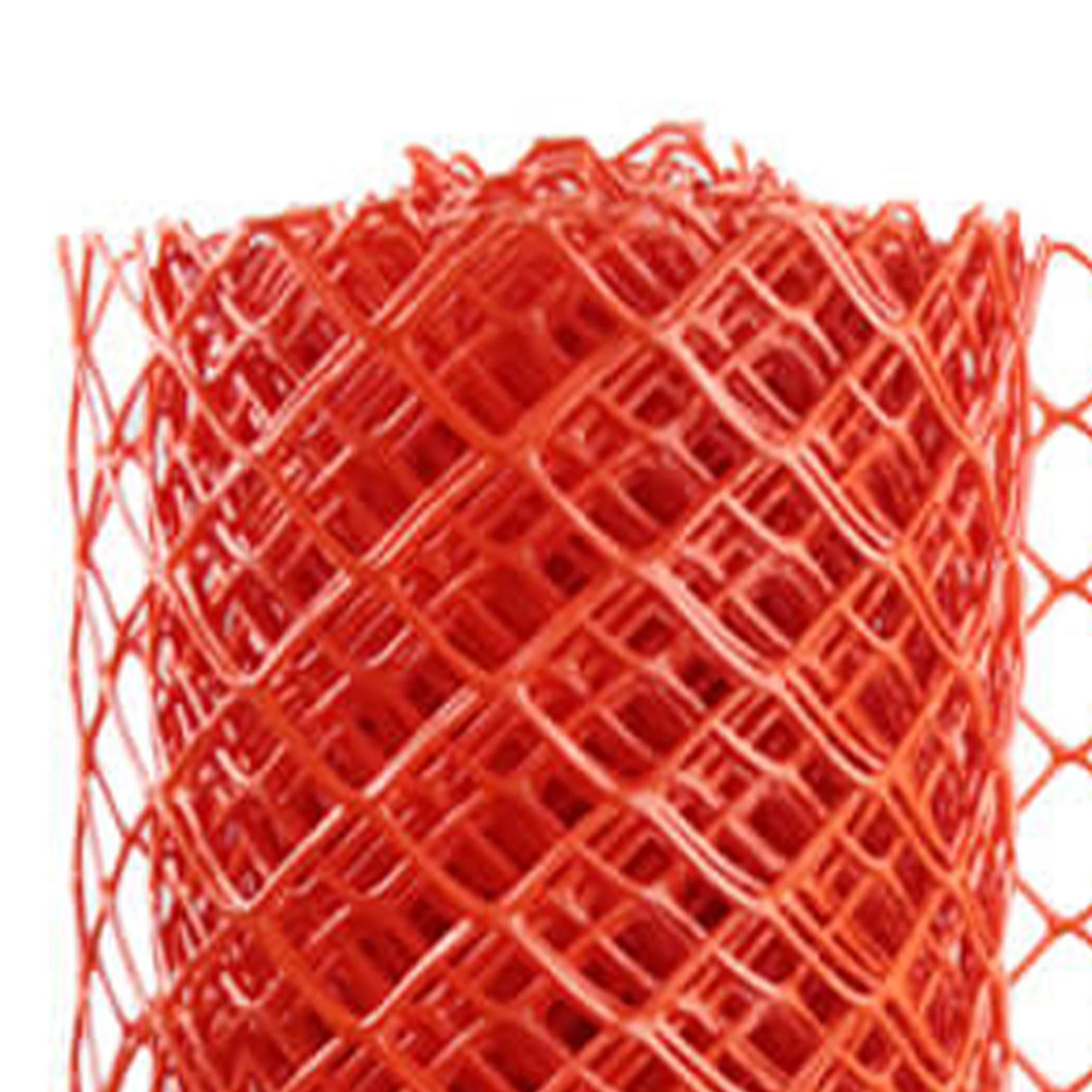 YardGard Barrier Fence with Diamond Grid Plastic for Animal Confinement, Red - Image 7