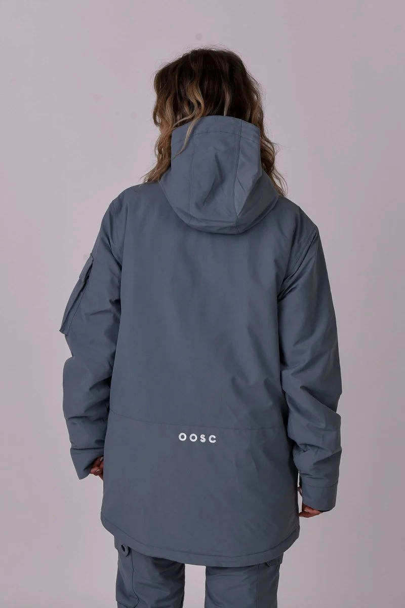 Yeh Girl Ski & Snowboard Jacket - Grey - Image 2