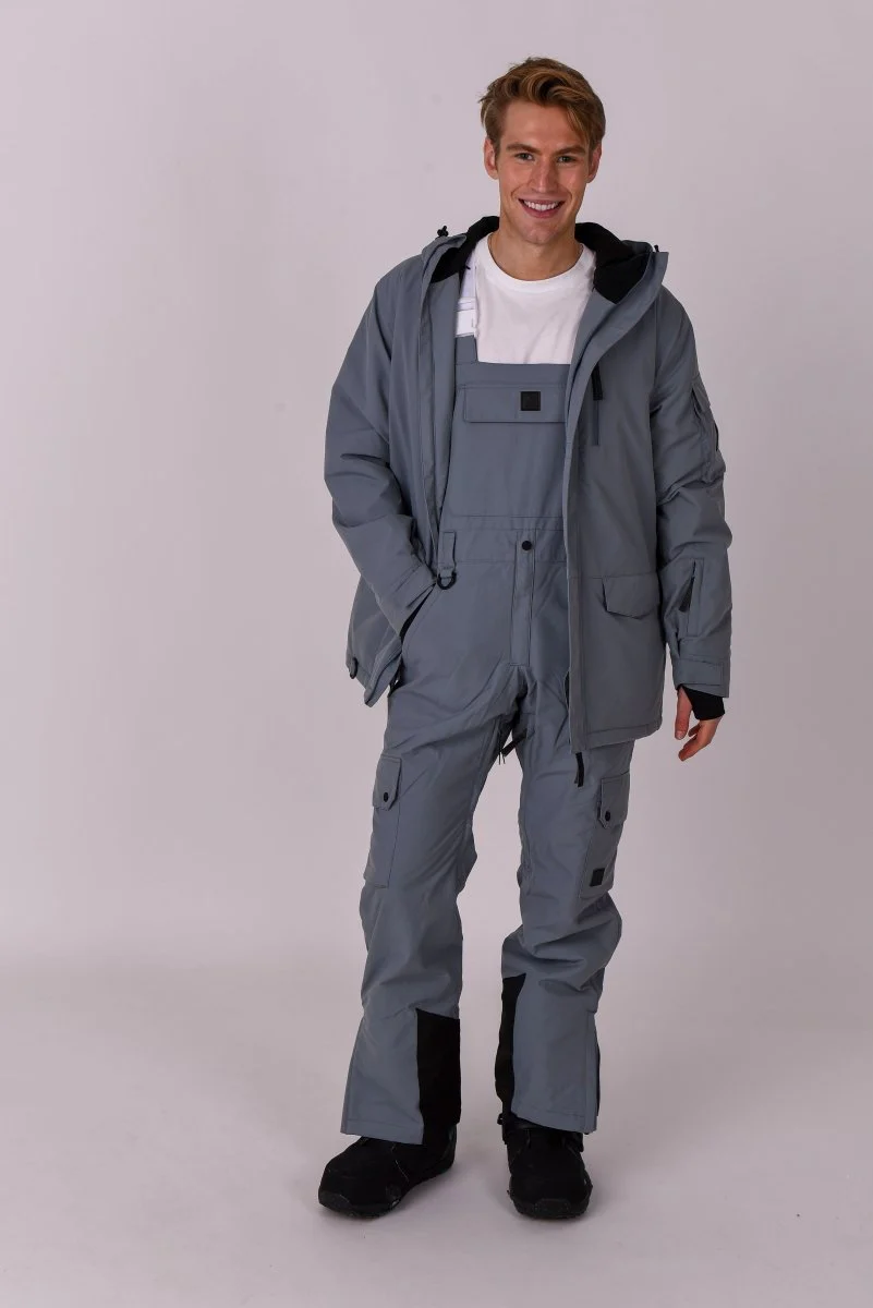Yeh Man Bib Pant - Grey - Image 7
