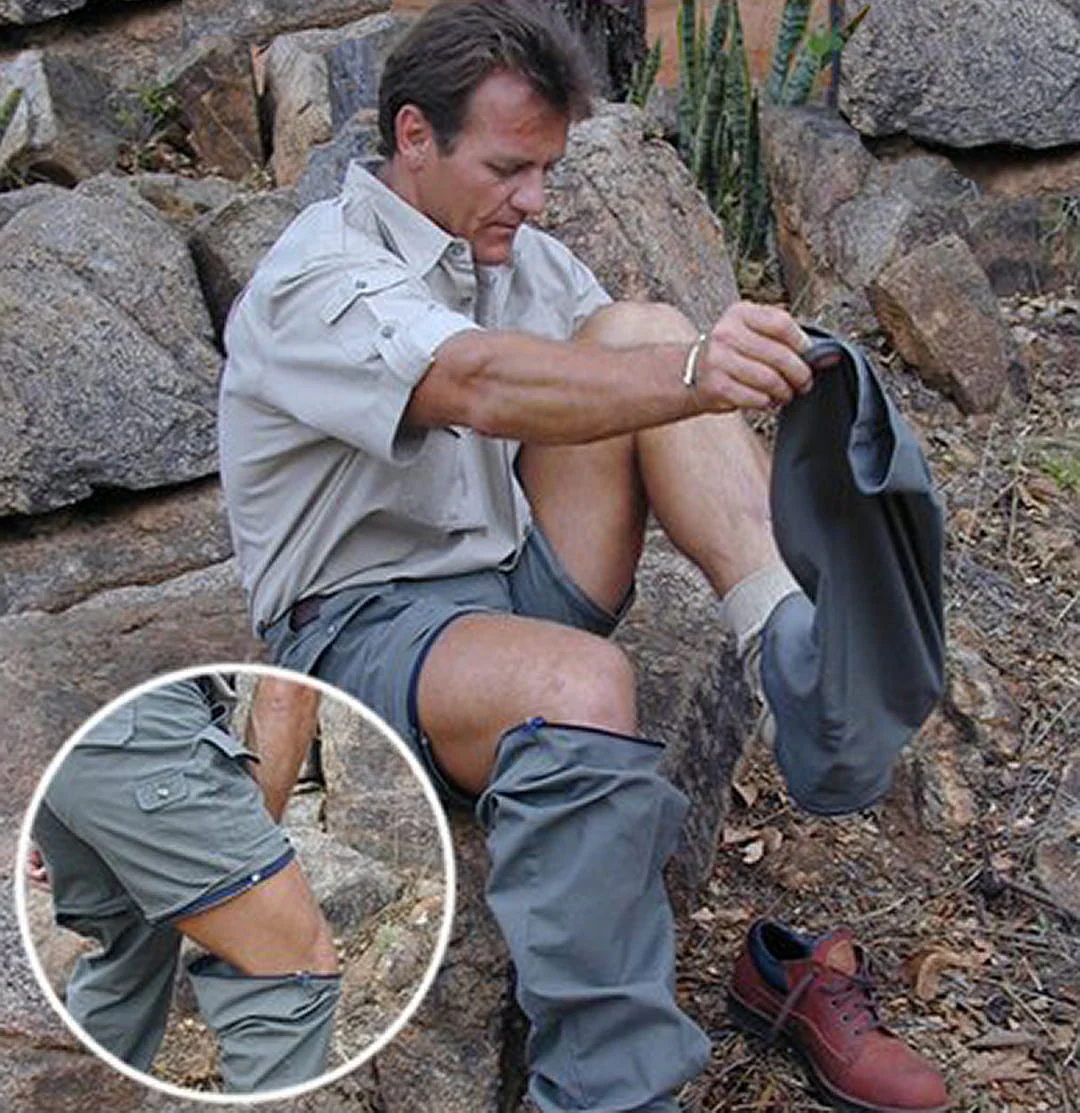 Zambezi Convertible Zip off Safari Pants for Men - Image 11