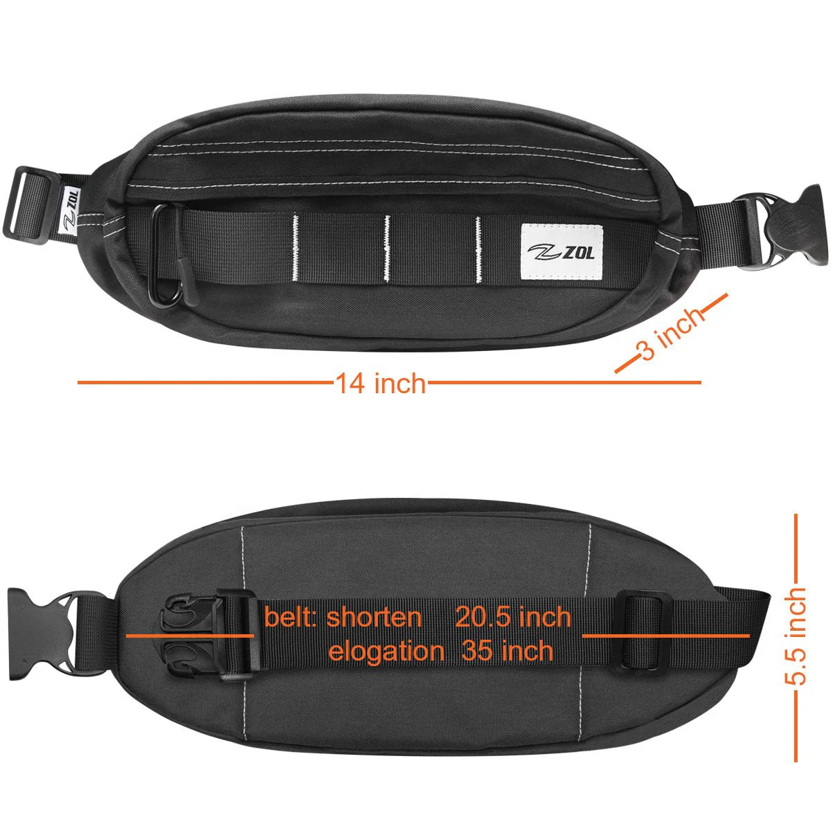 Zol Tactical Waist Bag - Image 6